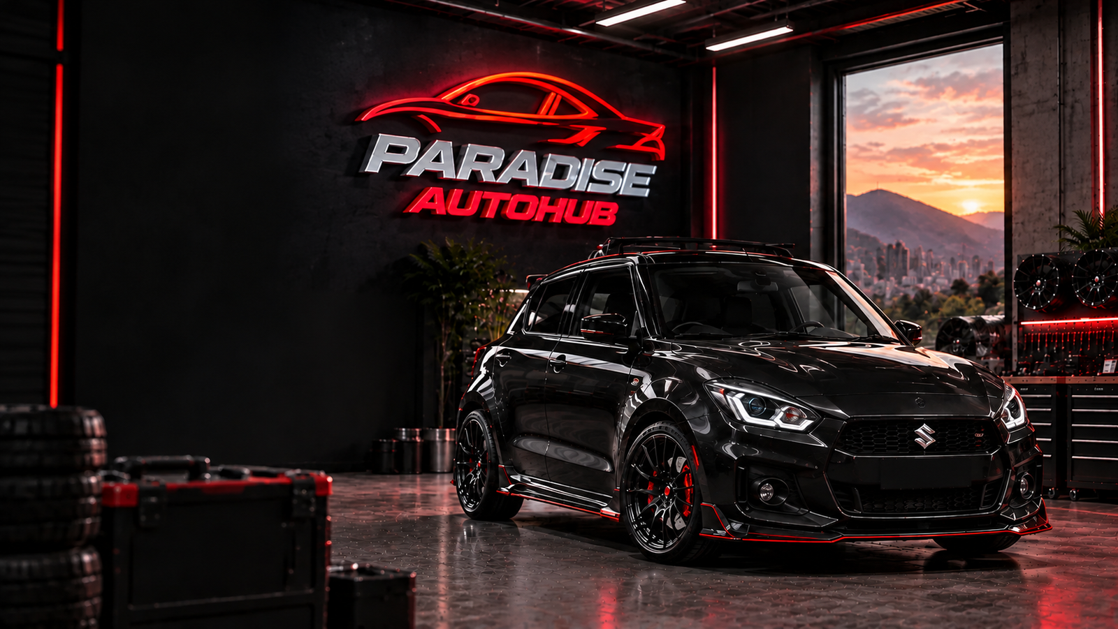 Paradise AutoHub modified car